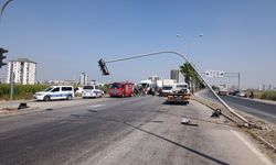Yüreğir'de feci kaza; 2 yaralı