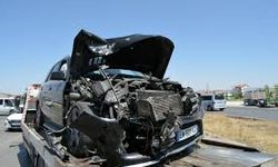Aksaray'da korkutan kaza