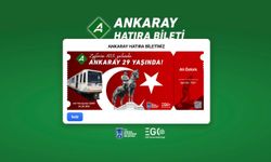 EGO'dan Ankaray'ın 29. yaşı için özel bilet