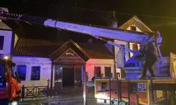Gümüşhane’de Uygulama Oteli Alevlere Teslim Oldu