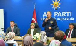 Bakan Yerlikaya Kütahya'da partililerle buluştu