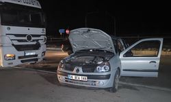 Kırıkkale'de korkutan TIR kazası