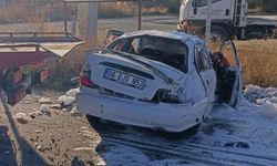 Konya'da otomobil kazası