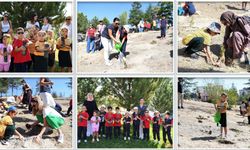Ankara'da Minikler Gelecek İçin Fidan Dikti!