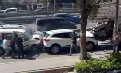 Avcılar'da Zincirleme Kaza