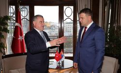 Bakan Bak Hüseyin Memiç'i İstanbul'da ağırladı