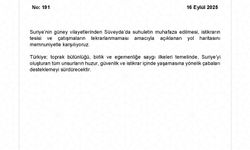 Bakanlıktan Süveyda için açıklanan yol haritası açıklaması