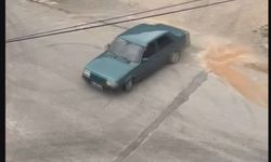 Drift atan sürücü cezadan kaçamadı