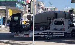 Etimesgut'ta beton mikserinin çarptığı yaya hayatını kaybetti