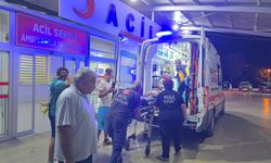 Halı saha maçında taşlı saldırı