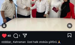 Halk otobüsü şoförü nikah şahidi oldu