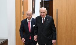 Hikmet Çetin'den Bahçeli'ye ziyaret