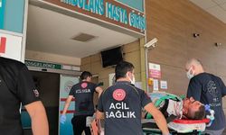 Kamyonet ve motosiklet kafa kafaya çarpıştı