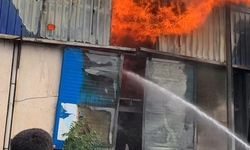 Kayseri'de yangında 3 iş yeri kullanılamaz hale geldi