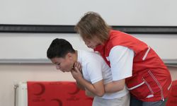 Kızılay'dan okullarda ilk yardım eğitimi