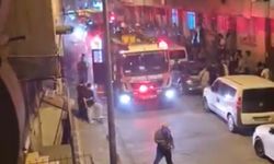 Küçükçekmece'de yangın çıktı
