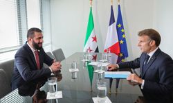 Macron ve Şara bir araya geldi