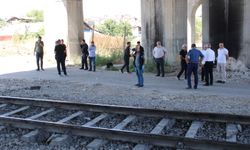 Malatya'da Yük Treni Yayaya Çarptı