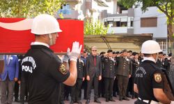Manisa'da Polis Memuru Son Yolculuğuna Uğurlandı