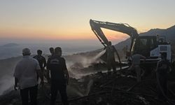 Marmara Adası'ndaki yangın söndürüldü