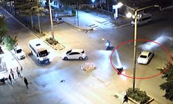 Motosiklete çarpıp kaçtı