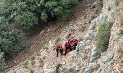 Turistin cansız bedenine ulaşıldı