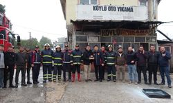 Yangın İhbarına Giden İtfaiye Ekibine Sürpriz Bir Kutlama