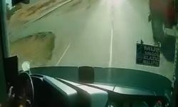 Yolcu otobüsü tali yoldan çıktı