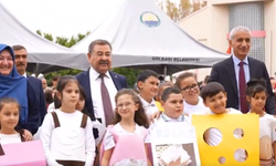 Gölbaşı Belediyesi'nden Dünya Okul Süt Günü'nde anlamlı hareket