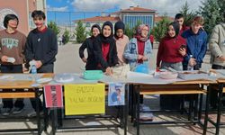 Beypazarı'nda 'Bir Okul, Bin Umut Gazze' kermesi