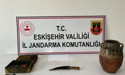 Eskişehir'de 7 obje ele geçirildi