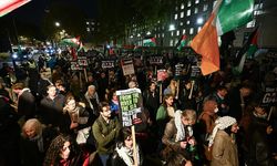 Londra’da İsrail’in Gazze Saldırıları Protesto Edildi