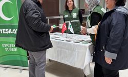 Yeşilay Eskişehir Adalet Sarayı'nda stant açtı