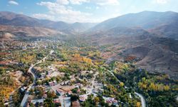 Yeşilyurt'a sonbahar renklerine hakim oldu
