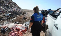 1 ton bozuk et ele geçirildi