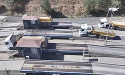 Arnavutköy'de hafriyat kamyonlarına denetim yapıldı