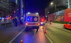 Beşiktaş'ta alt geçitte motosiklet kazası