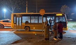 Bursa'da özel halk otobüsü yayaya çarptı