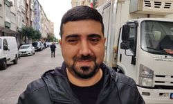 Güngören'de yol çöktü