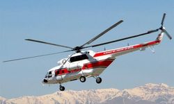 İran'da Kızılay'a ait helikopter düştü