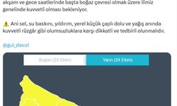 İstanbul Valiliği'nden sarı kodlu sağanak yağış uyarısı