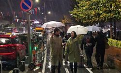 İstanbul'da caddeleri su bastı