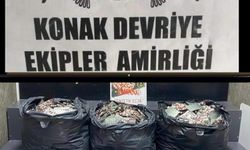 İzmir Konak'ta 42 bin 500 sentetik hap bulundu: 1 gözaltı