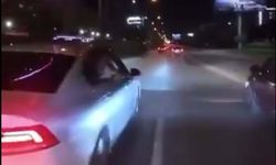 Korsan takside şoför ile tartıştı, bağırarak yardım istedi