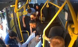 Minibüs sürücüsü  yolcuyu hastaneye götürdü