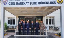 Özel Harekat polisleri Suriye'ye uğurlandı