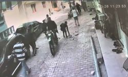 Park kavgasında kaldırım taşıyla saldırdılar
