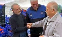 Pazarda düşen cüzdanı sahibine teslim etti