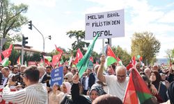 Sakarya’da Gazze için yürüyüş düzenlendi