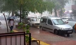 Samsun'da sokaklar göle döndü